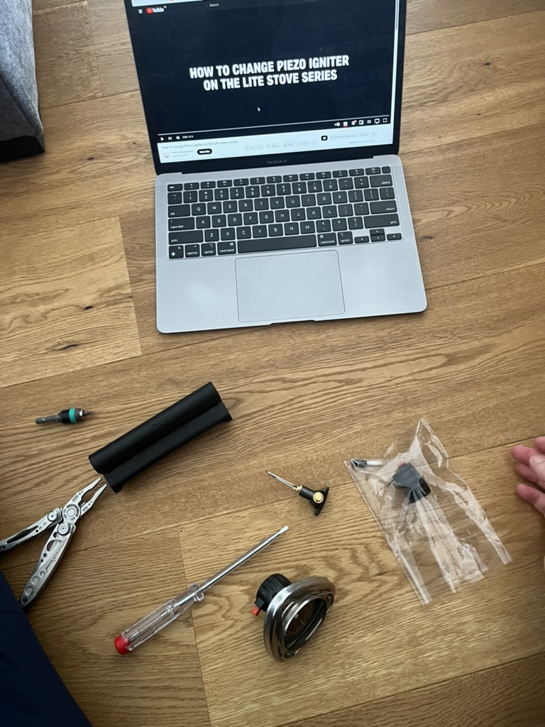 Repairing the piezo igniter!